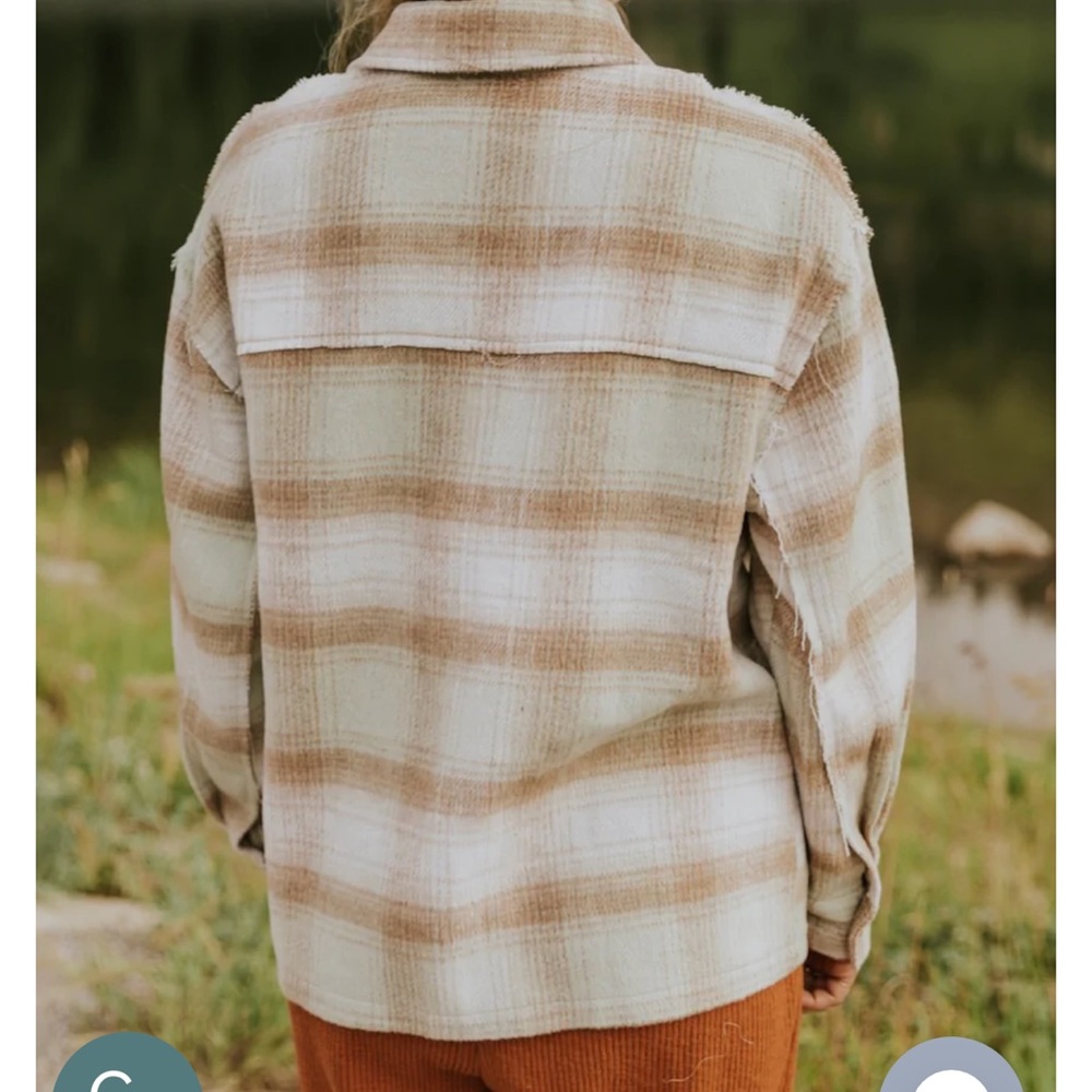 Roolee plaid shacket